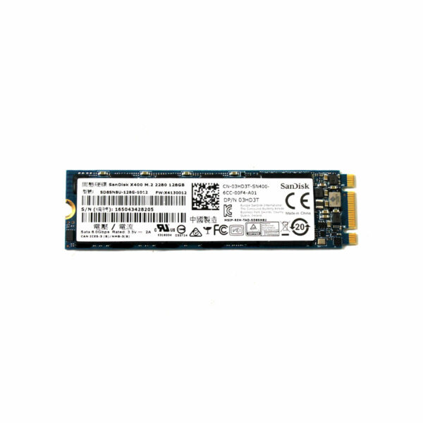 حافظه SSD سن دیسک X400 ظرفیت 128 گیگابایت