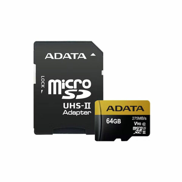 کارت حافظه ای دیتا microSDXC UHS-II ظرفیت 64 گیگابایت