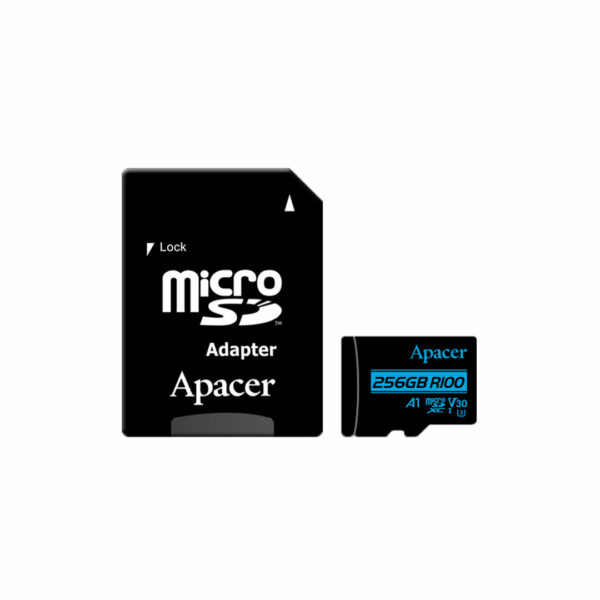 کارت حافظه اپیسر microSDXC U3 ظرفیت 256 گیگابایت