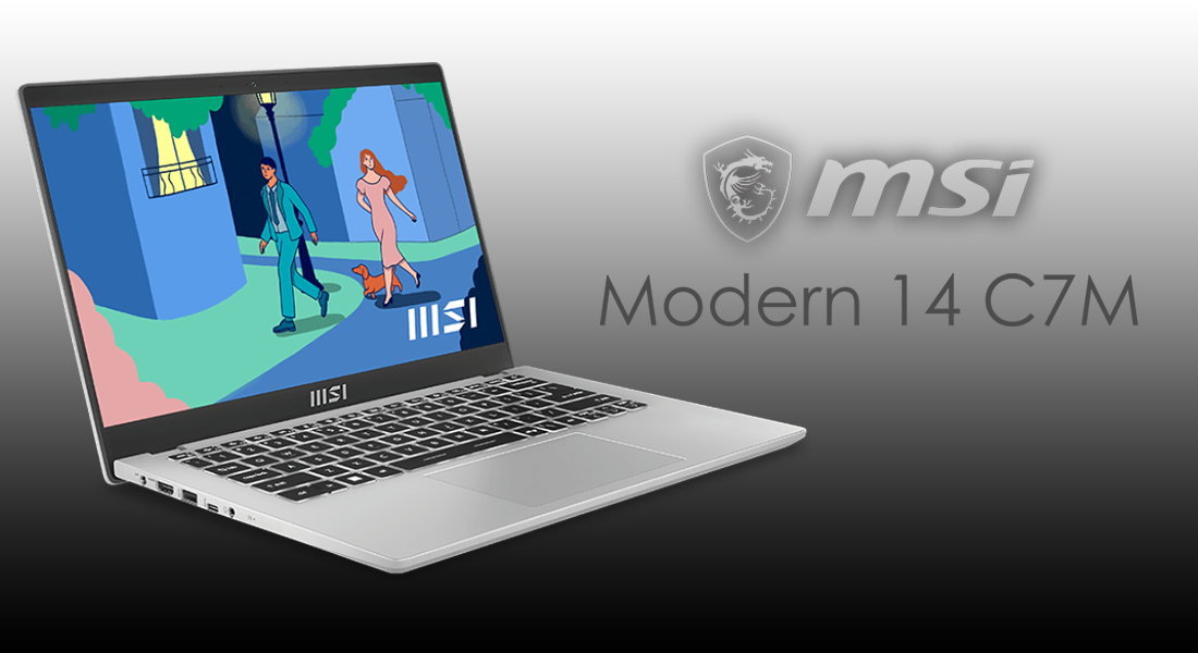 لپتاپ   MSI Modern 14 C7M