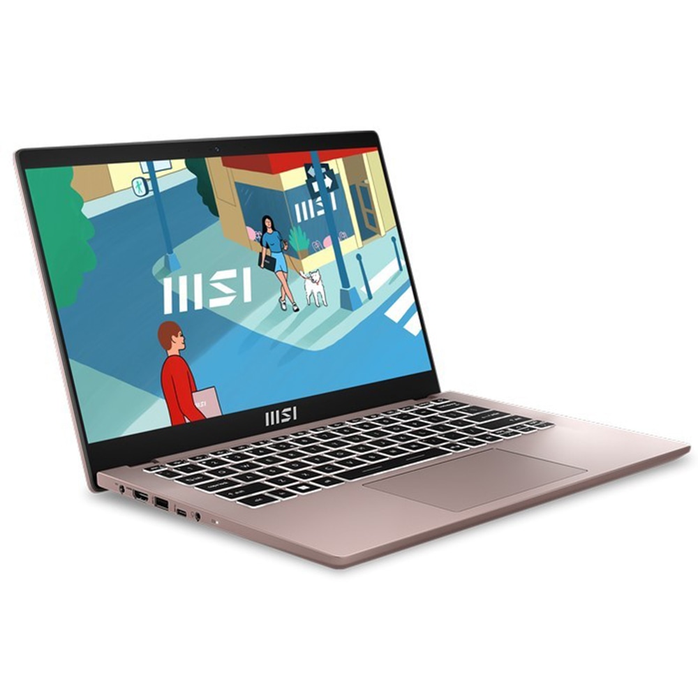  بررسی ظاهری لپ تاپ ام اس آی MSI Modern 14 C13M