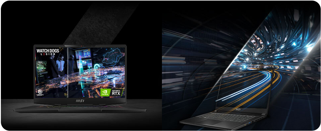 پردازنده گرافیکی GeForce RTX™ 4050 لپتاپ ام اس آی مدل Stealth 15 A13VE