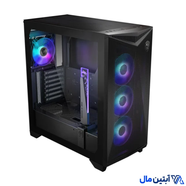 کیس کامپیوتر ام اس آی Gungnir 300R Airflow Black - Image 2
