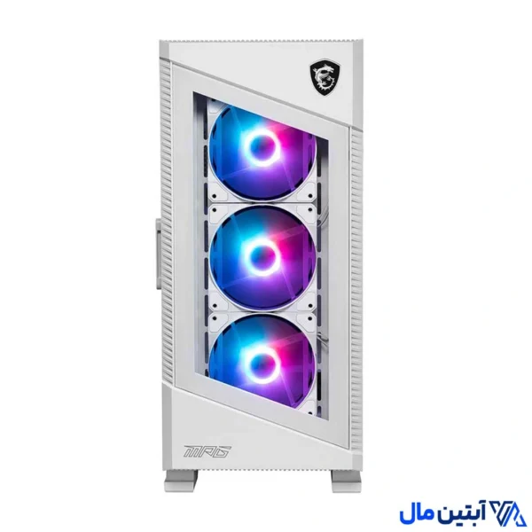کیس کامپیوتر ام اس آی Velox 100R White - Image 2