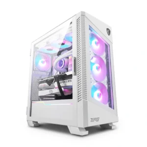 کیس کامپیوتر ام اس آی Velox 100R White