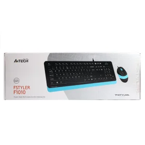 موس و کیبورد بی سیم ای فورتک F1010 WHITE