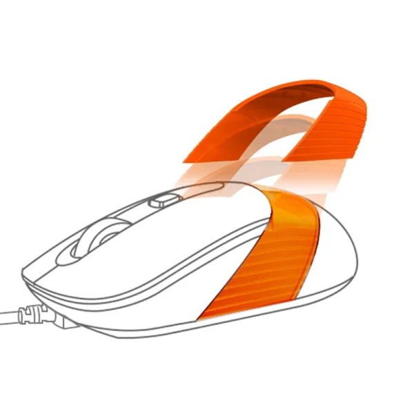 موس و کیبورد بی سیم ای فورتک F1010 WHITE