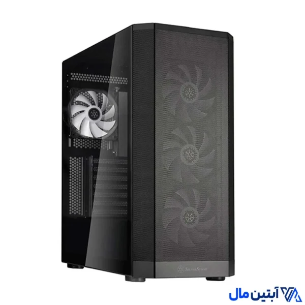 کیس کامپیوتر سیلوراستون Fara 514X-BG Black - Image 3