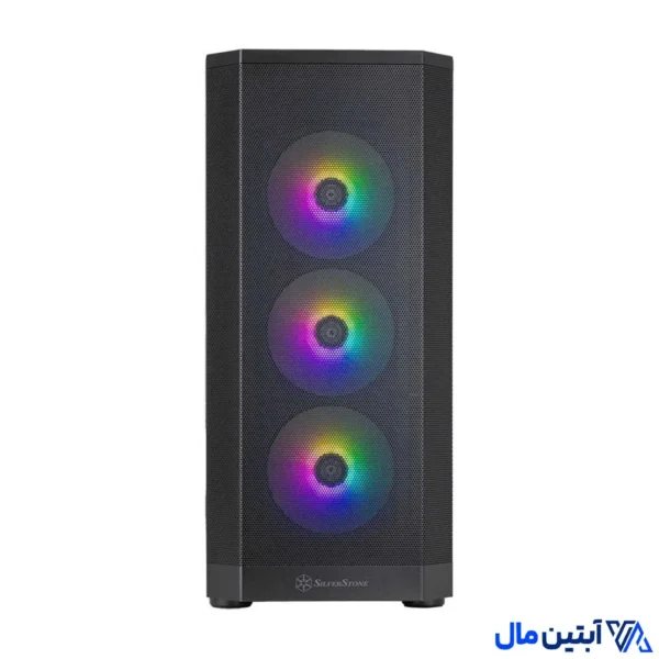 کیس کامپیوتر سیلوراستون Fara 514X-BG Black - Image 2