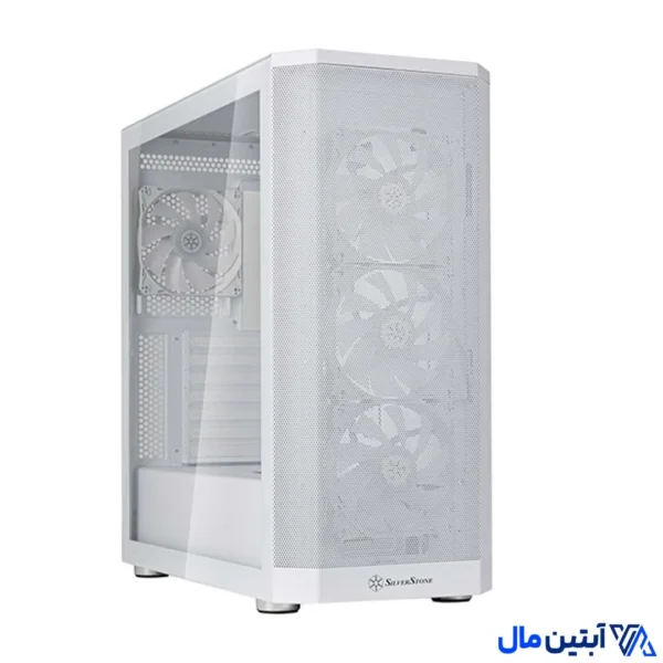 کیس کامپیوتر سیلوراستون Fara 514X-WG White - Image 3