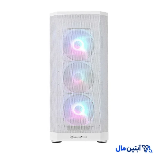 کیس کامپیوتر سیلوراستون Fara 514X-WG White - Image 2