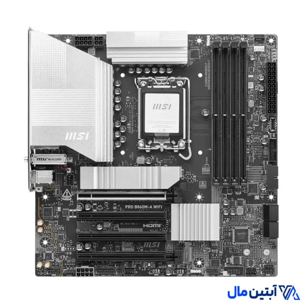 مادربرد ام اس آی مدل PRO B860M-A Wifi - Image 2