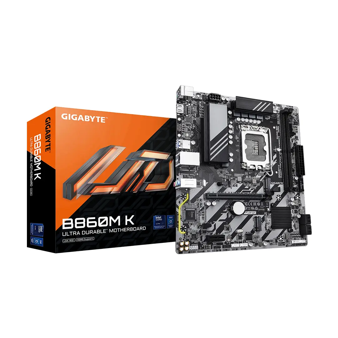 مادربرد گیگابایت GIGABYTE B860M K مادربرد گیگابایت مدل B860M-K DDR5