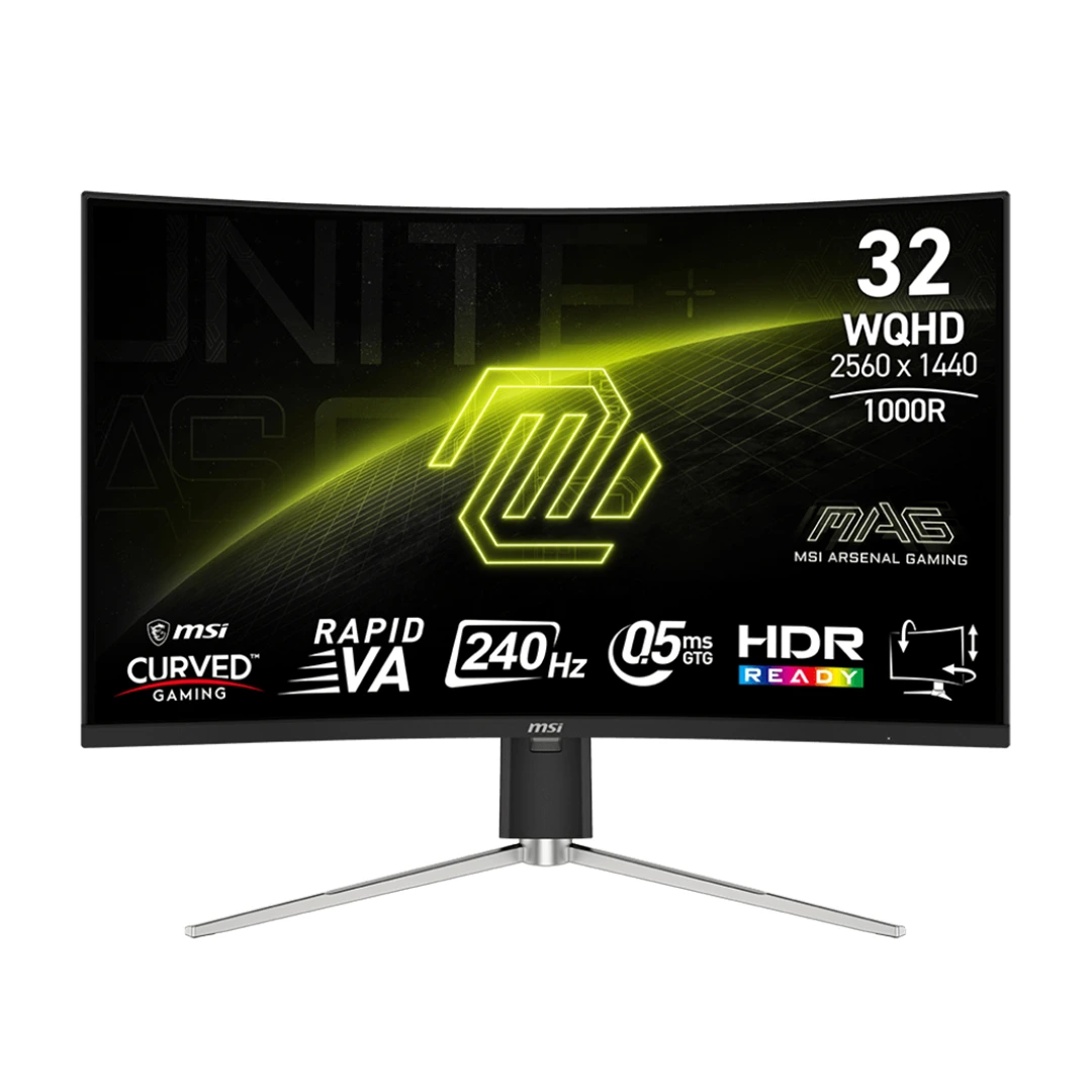 مانیتور ام اس آی MSI MAG 325CQRXF E2 مانیتور 32 اینچ ام اس آی مدل MAG 325CQRXF E2