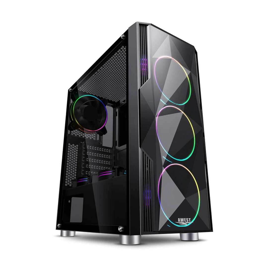 کیس کامپیوتر اوست AWEST GT-AV02-BG کیس کامپیوتر اوست AWEST GT-AV02-BG