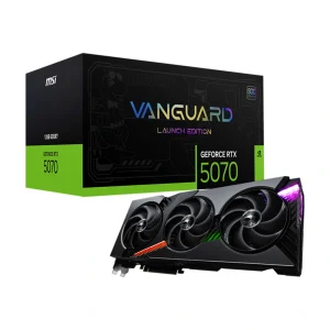 کارت گرافیک ام اس آی مدل Geforce RTX 5070 Vanguard SOC Launch Edition 12GB