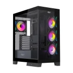 کیس گیمینگ کامپیوتر اوست مدل GT-AQ16-MB