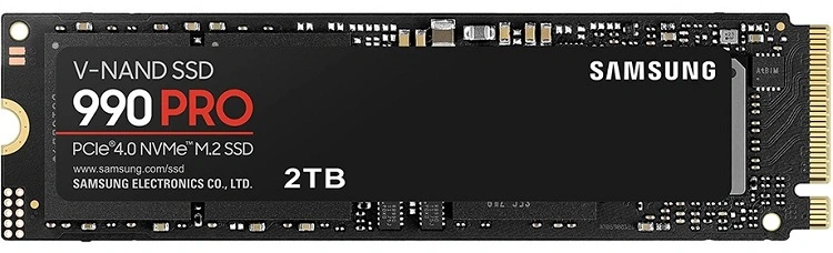 مشاهده ، بررسی و خرید حافظه SSD اینترنال سامسونگ مدل 990 Pro M.2 ظرفیت 2 ترابایت