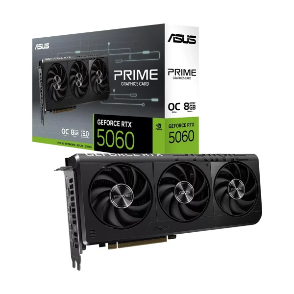 کارت گرافیک ایسوس مدل Prime Geforce RTX 5060 OC 8GB کارت گرافیک ایسوس مدل Prime Geforce RTX 5060 OC 8GB