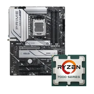 باندل مادربرد ASUS Prime X670-P Wifi همراه با پردازنده AMD Ryzen 5 7600 Tray