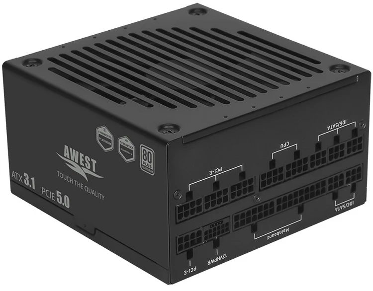 مشاهده ، بررسی و خرید پاور اوست مدل AV1200-PTB V3 ظرفیت 1200 وات فول ماژولار