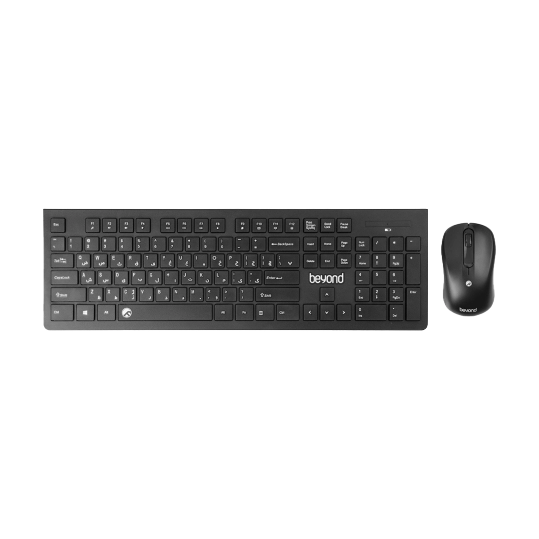 کیبورد و ماوس بی سیم بیاند مدل BMK-2890 RF کیبورد و ماوس بی سیم بیاند مدل BMK-2890 RF