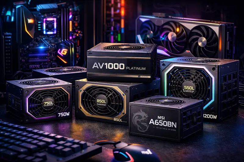 پاور مناسب سیستم گیمینگ | راهنمای خرید پاور گیمینگ و انتخاب بهترین منبع تغذیه 5 تفاوت پاور ارزان با پاور گیمینگ حرفهای
