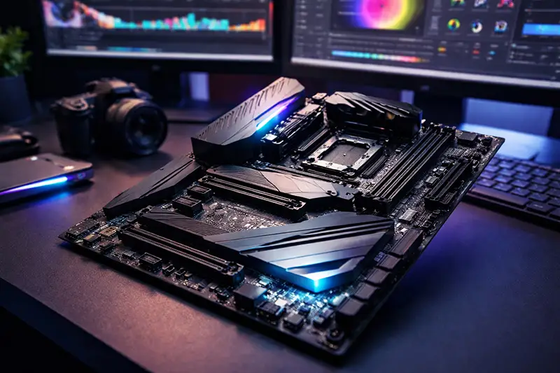 مادربرد برای طراحی و ادیت ویدیو