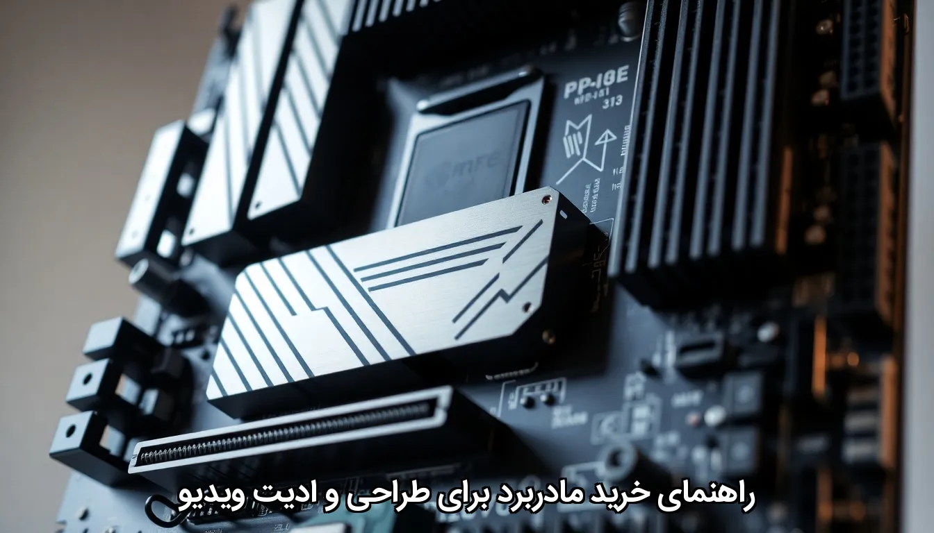 راهنمای خرید مادربرد برای طراحی و ادیت ویدیو