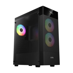 کیس کامپیوتر گیم دیاس مدل AURA GC5 ELITE ARGB Black