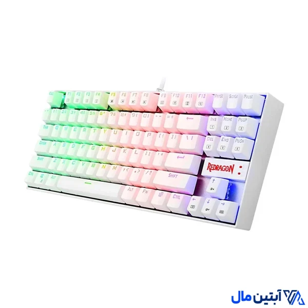 کیبورد ردراگون Redragon Kumara K552 RGB White Red Switch - Image 2