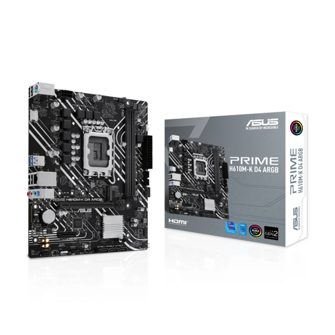 مادربرد ایسوس Asus Prime H610M-K DDR4 ARGB
