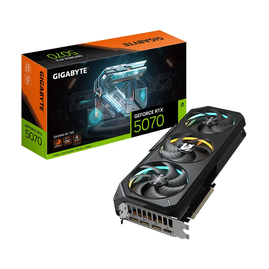 کارت گرافیک گیگابایت Gigabyte RTX 5070 Gaming OC 12GB